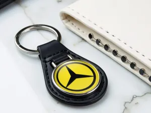 Mercedes Porte-clés Perso Acrylique Qualité Toucher Pro